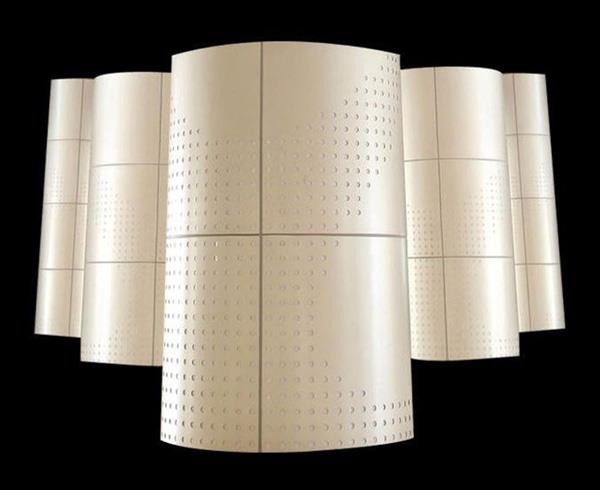 沖孔包柱鋁單板涂層的處理工藝及其安裝需知